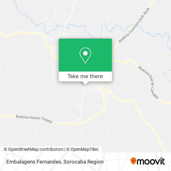 Embalagens Fernandes map
