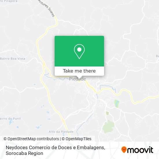 Neydoces Comercio de Doces e Embalagens map