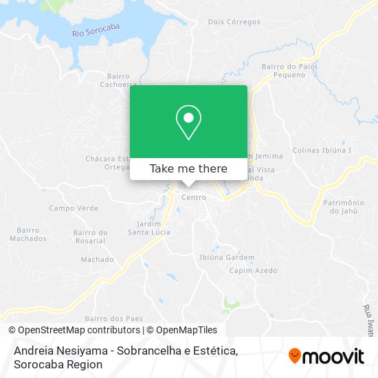 Andreia Nesiyama - Sobrancelha e Estética map