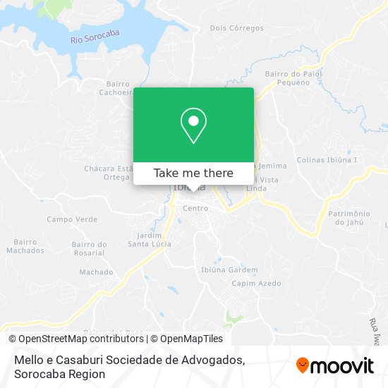 Mello e Casaburi Sociedade de Advogados map