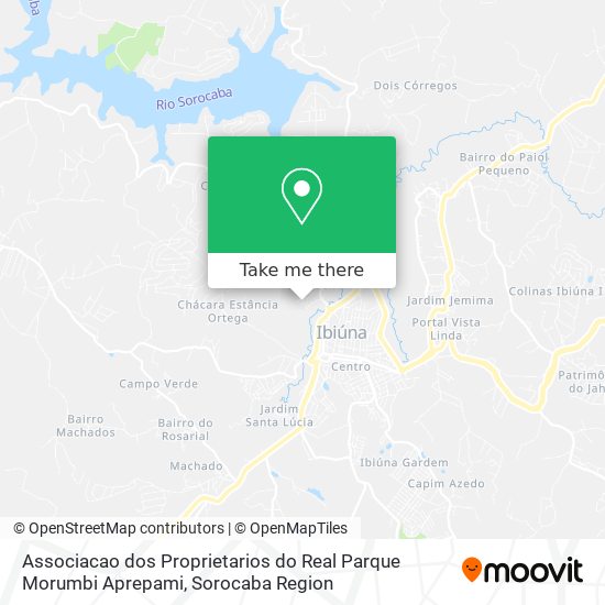 Associacao dos Proprietarios do Real Parque Morumbi Aprepami map