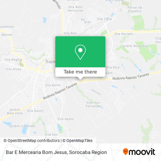 Bar E Mercearia Bom Jesus map