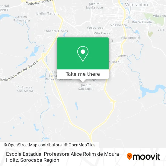 Escola Estadual Professora Alice Rolim de Moura Holtz map