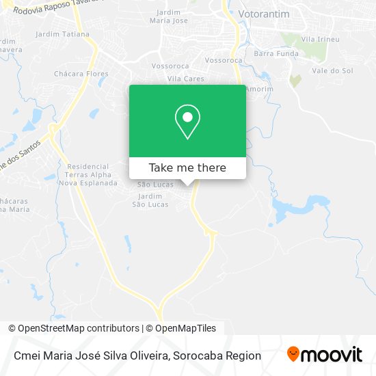 Mapa Cmei Maria José Silva Oliveira