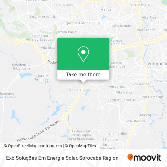Exb Soluções Em Energia Solar map