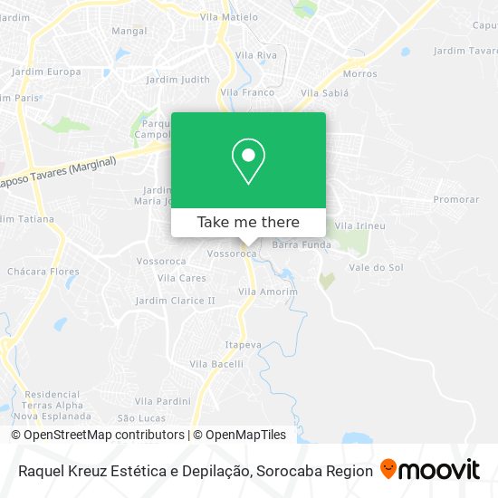 Raquel Kreuz Estética e Depilação map
