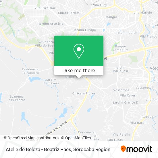 Ateliê de Beleza - Beatriz Paes map