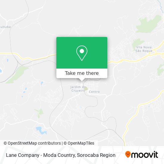 Lane Company - Moda Country map