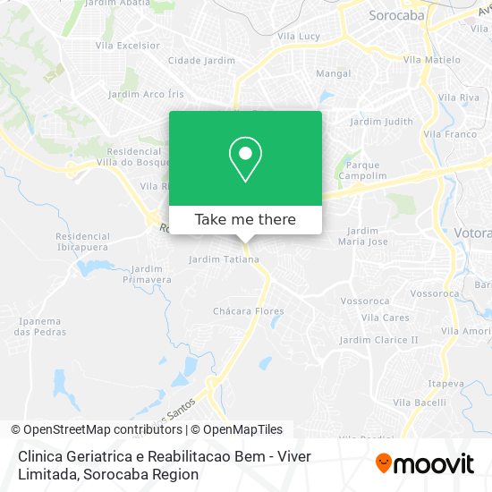Clinica Geriatrica e Reabilitacao Bem - Viver Limitada map