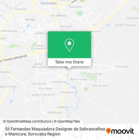 Sil Fernandes Maquiadora Designer de Sobrancelhas e Manicure map