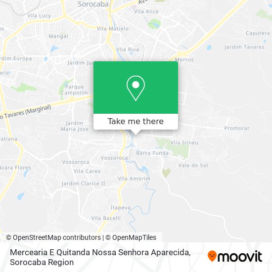 Mercearia E Quitanda Nossa Senhora Aparecida map