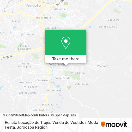 Renata Locação de Trajes Venda de Vestidos Moda Festa map