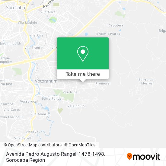 Avenida Pedro Augusto Rangel, 1478-1498 map