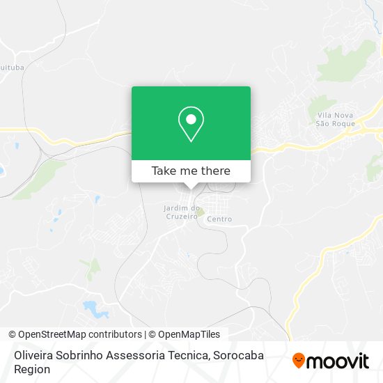 Oliveira Sobrinho Assessoria Tecnica map