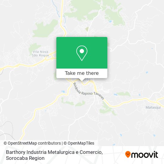 Barthory Industria Metalurgica e Comercio map