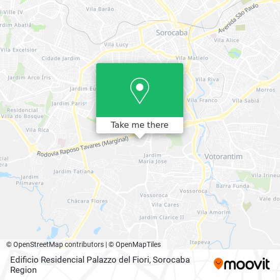 Edificio Residencial Palazzo del Fiori map