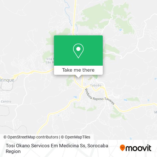 Mapa Tosi Okano Servicos Em Medicina Ss