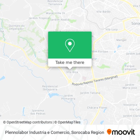 Plennolabor Industria e Comercio map