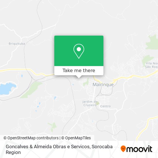 Goncalves & Almeida Obras e Servicos map