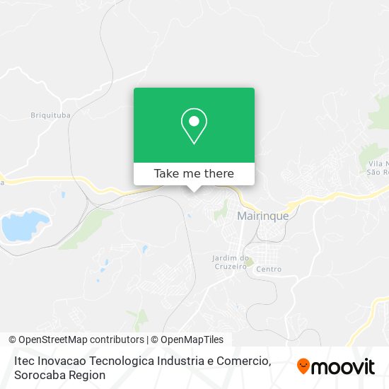 Itec Inovacao Tecnologica Industria e Comercio map