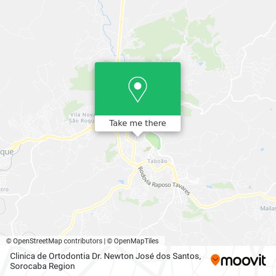 Mapa Clinica de Ortodontia Dr. Newton José dos Santos