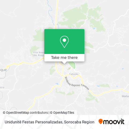 Unidunitê Festas Personalizadas map