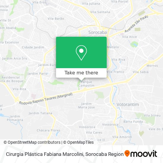Cirurgia Plástica Fabiana Marcolini map