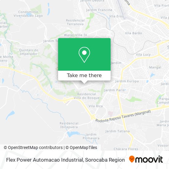 Flex Power Automacao Industrial map
