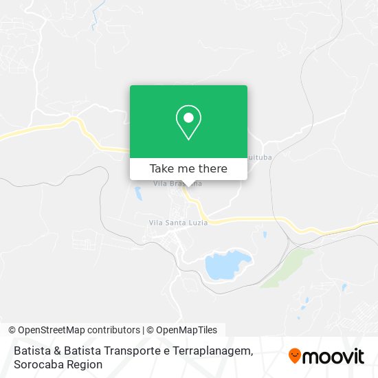 Batista & Batista Transporte e Terraplanagem map