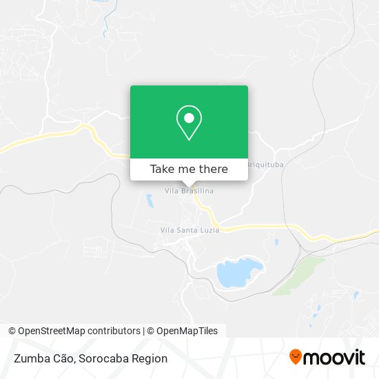 Mapa Zumba Cão