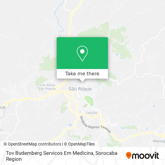 Tov Budemberg Servicos Em Medicina map