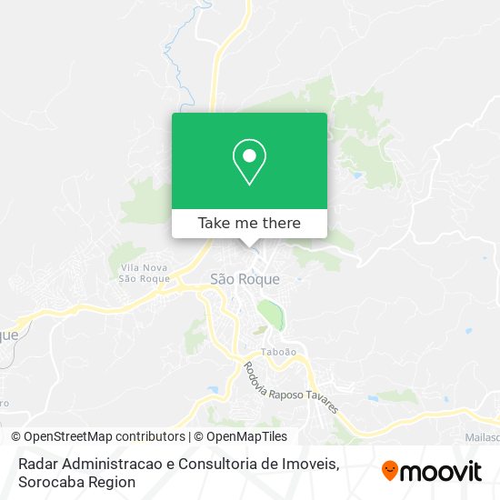 Radar Administracao e Consultoria de Imoveis map