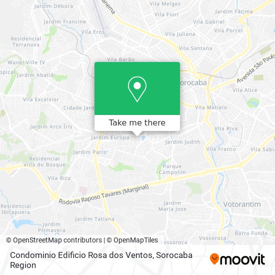 Condominio Edificio Rosa dos Ventos map