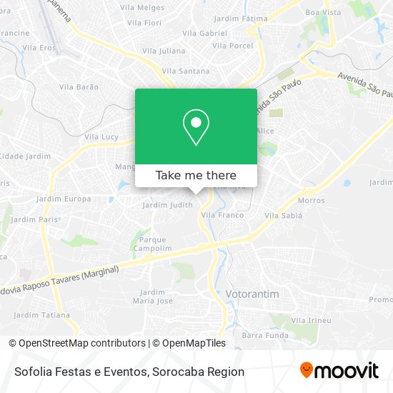 Sofolia Festas e Eventos map