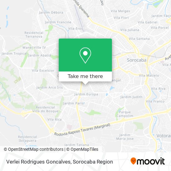 Verlei Rodrigues Goncalves map