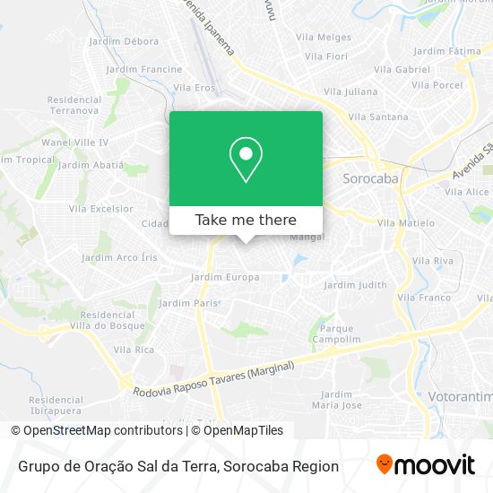 Grupo de Oração Sal da Terra map