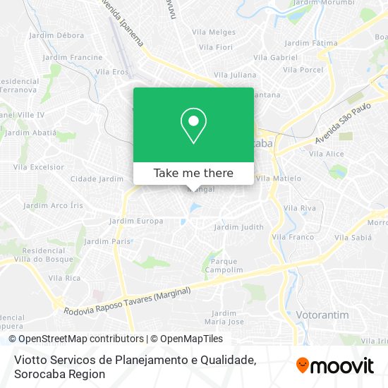 Viotto Servicos de Planejamento e Qualidade map