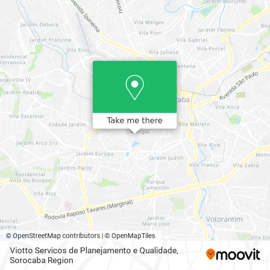 Viotto Servicos de Planejamento e Qualidade map