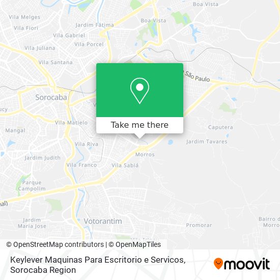 Mapa Keylever Maquinas Para Escritorio e Servicos