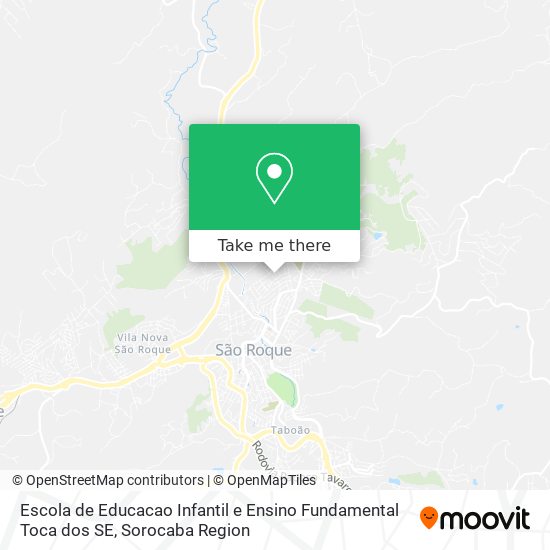 Escola de Educacao Infantil e Ensino Fundamental Toca dos SE map