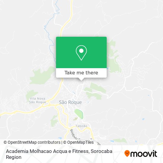 Academia Molhacao Acqua e Fitness map