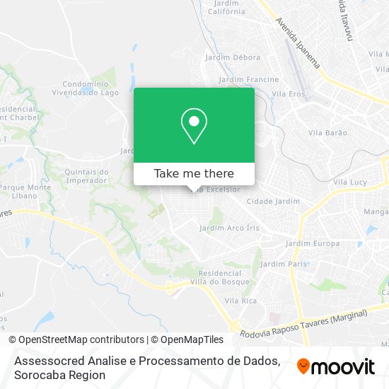 Assessocred Analise e Processamento de Dados map