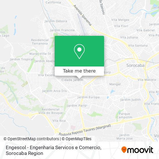Engescol - Engenharia Servicos e Comercio map