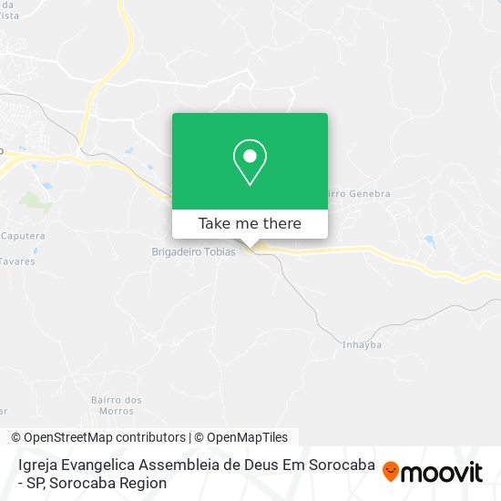 Igreja Evangelica Assembleia de Deus Em Sorocaba - SP map