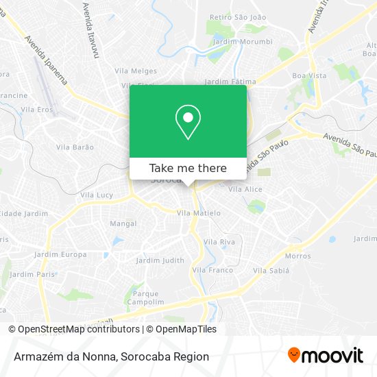 Armazém da Nonna map