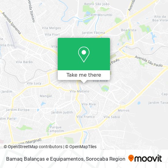 Bamaq Balanças e Equipamentos map