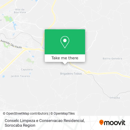 Mapa Conselc Limpeza e Conservacao Residencial