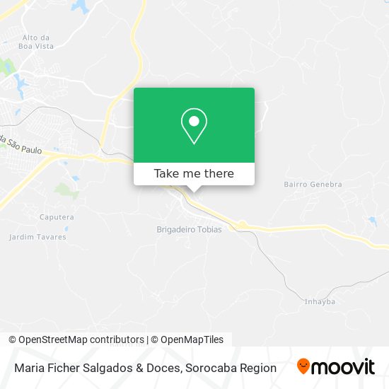 Maria Ficher Salgados & Doces map