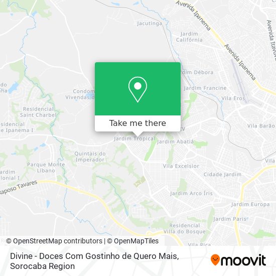Divine - Doces Com Gostinho de Quero Mais map