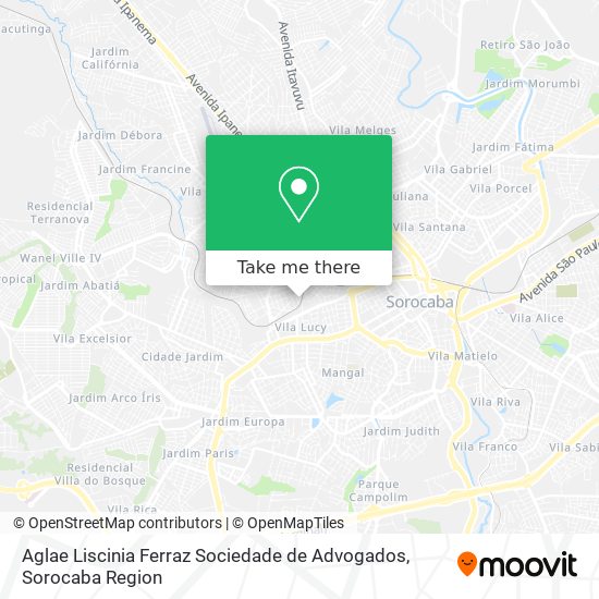 Aglae Liscinia Ferraz Sociedade de Advogados map